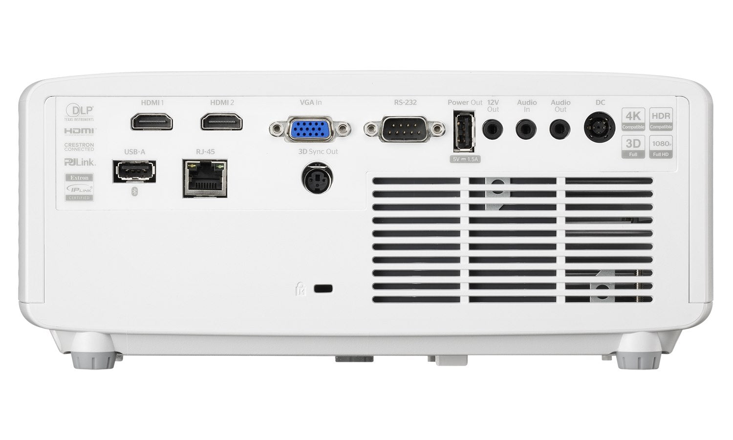 Optoma ZK521ST umweltfreundlicher 4K-UHD-Laserprojektor mit Kurzdistanz
