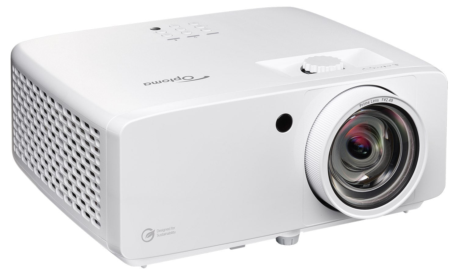 Optoma ZK521ST umweltfreundlicher 4K-UHD-Laserprojektor mit Kurzdistanz