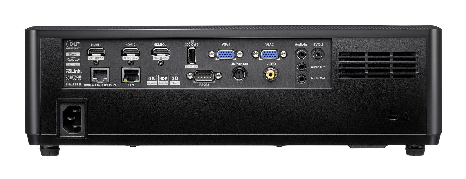 Optoma ZU607TST Laserprojektor mit hoher Helligkeit und Kurzdistanz