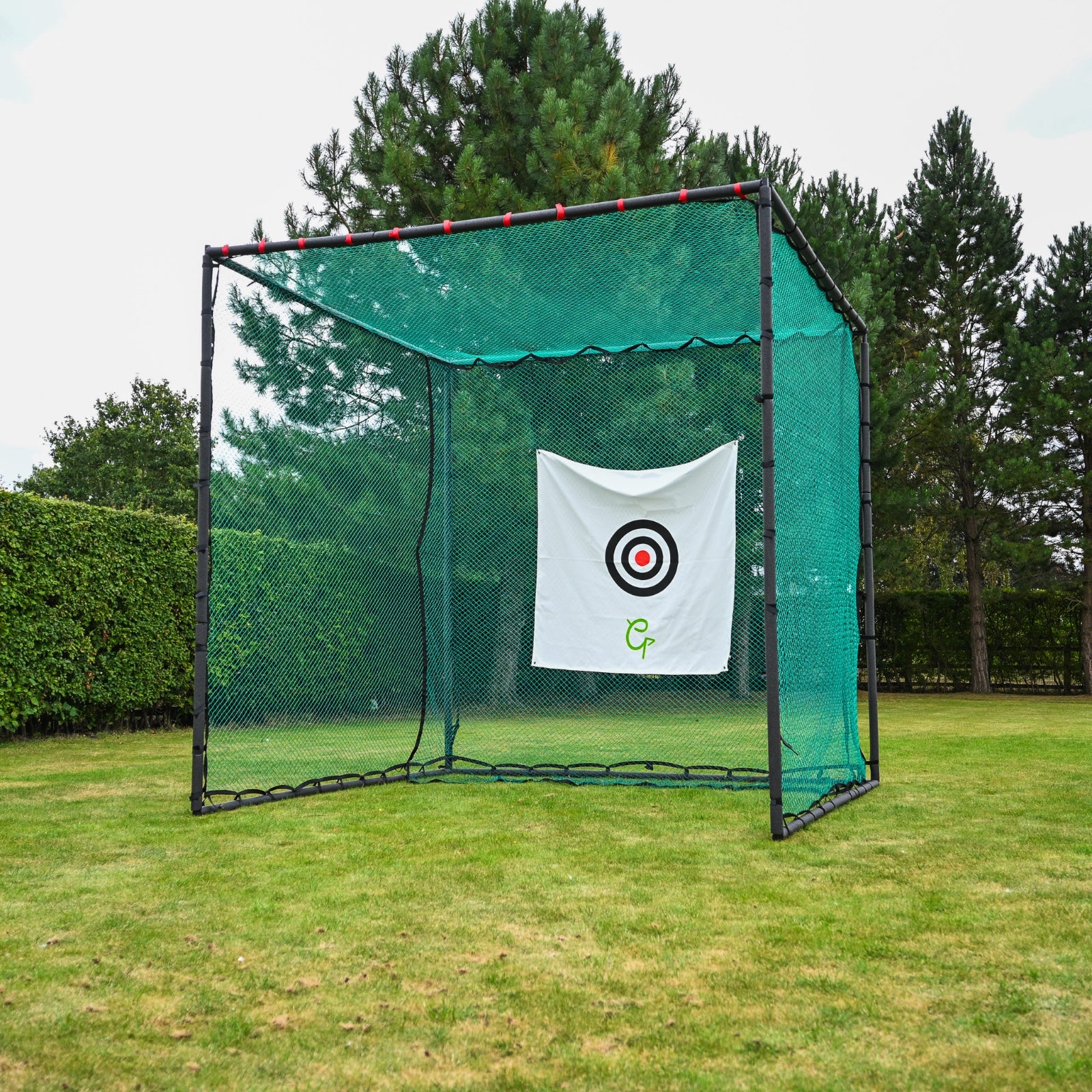 GolfBays Full Swing Golf Praxis Driving Net Cage