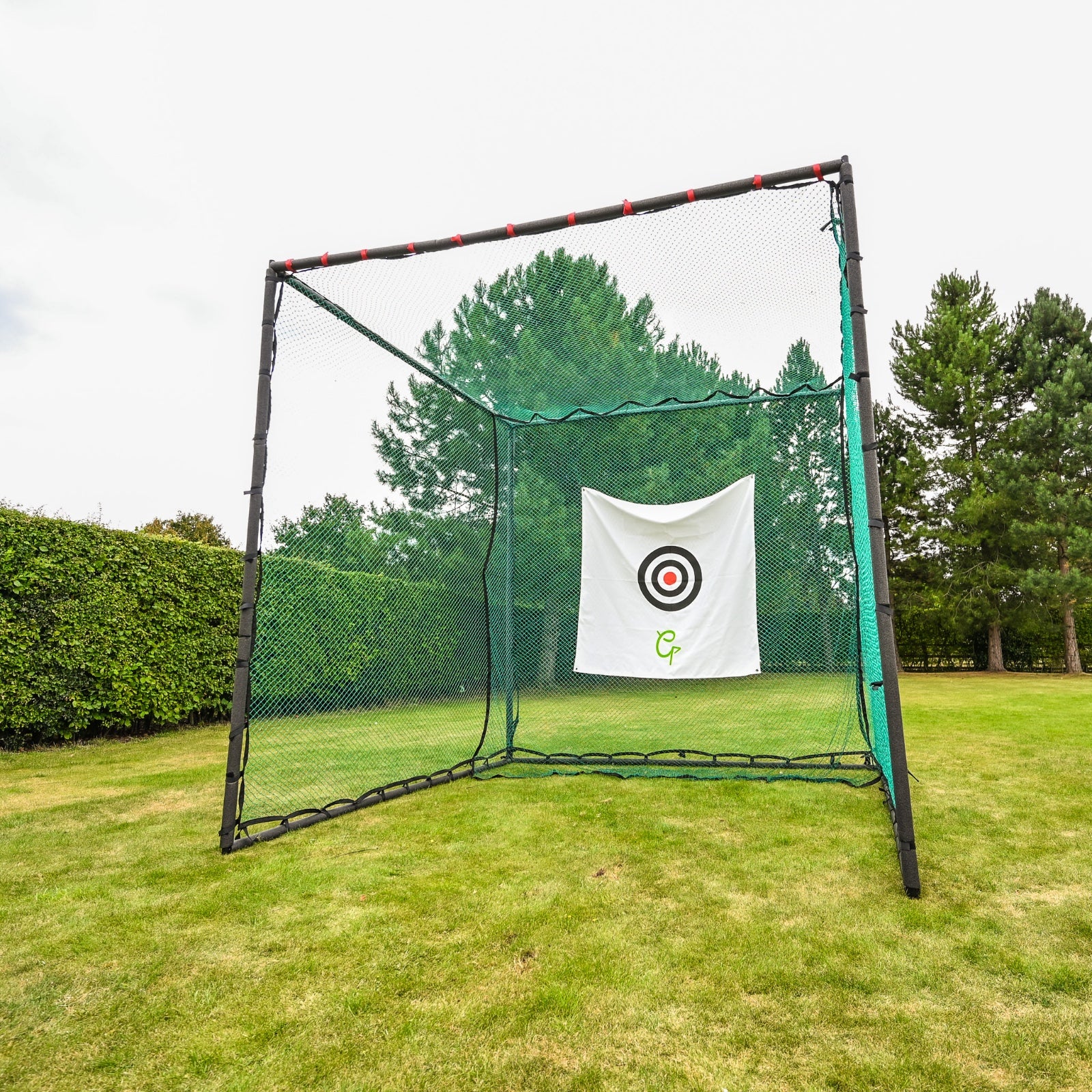 GolfBays Full Swing Golf Praxis Driving Net Cage