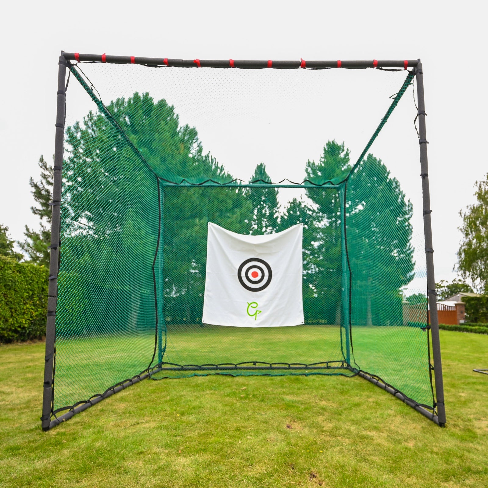 GolfBays Full Swing Golf Praxis Driving Net Cage