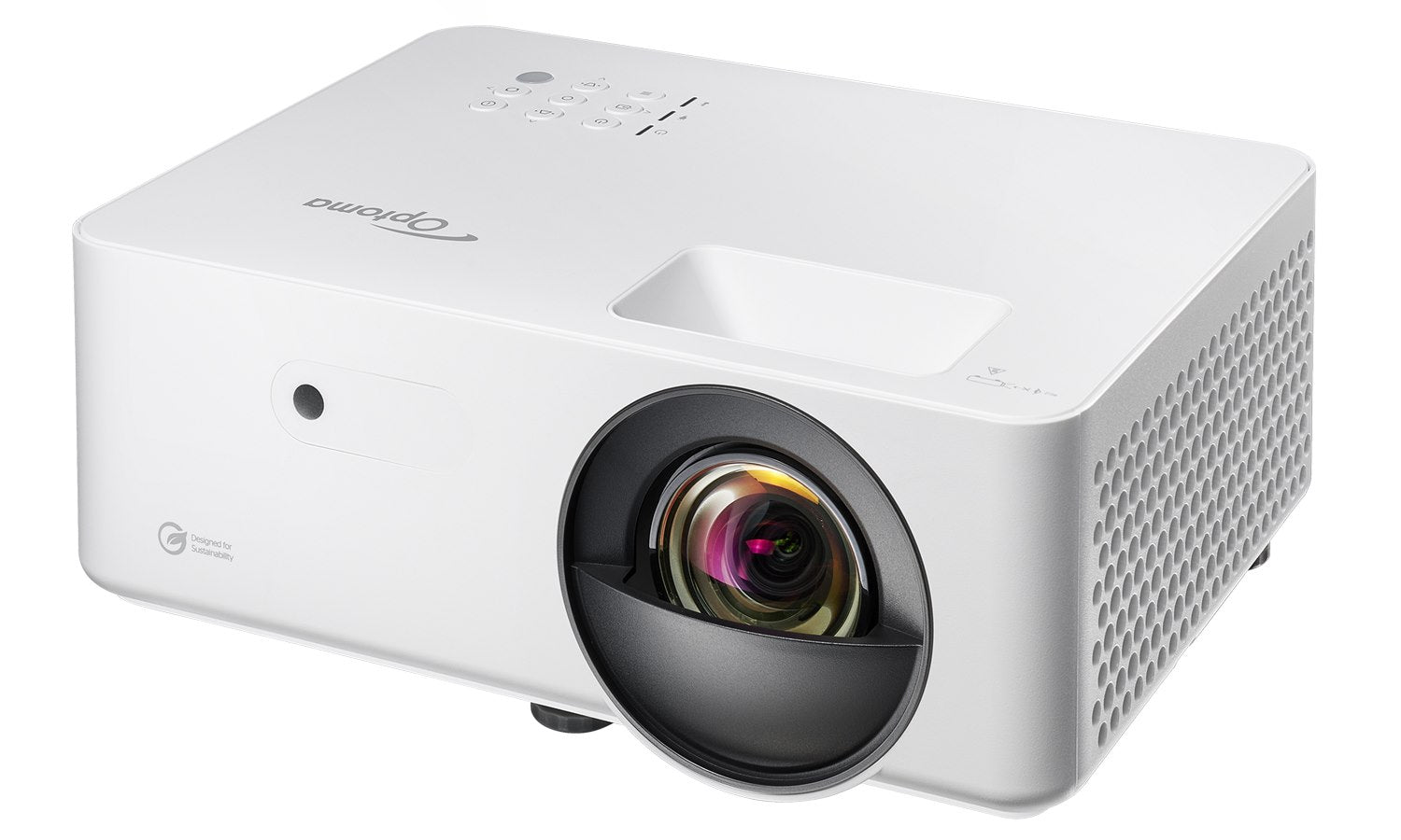 Optoma LW351ST Kompakter WXGA-4LED-Kurzdistanzprojektor mit hoher Helligkeit