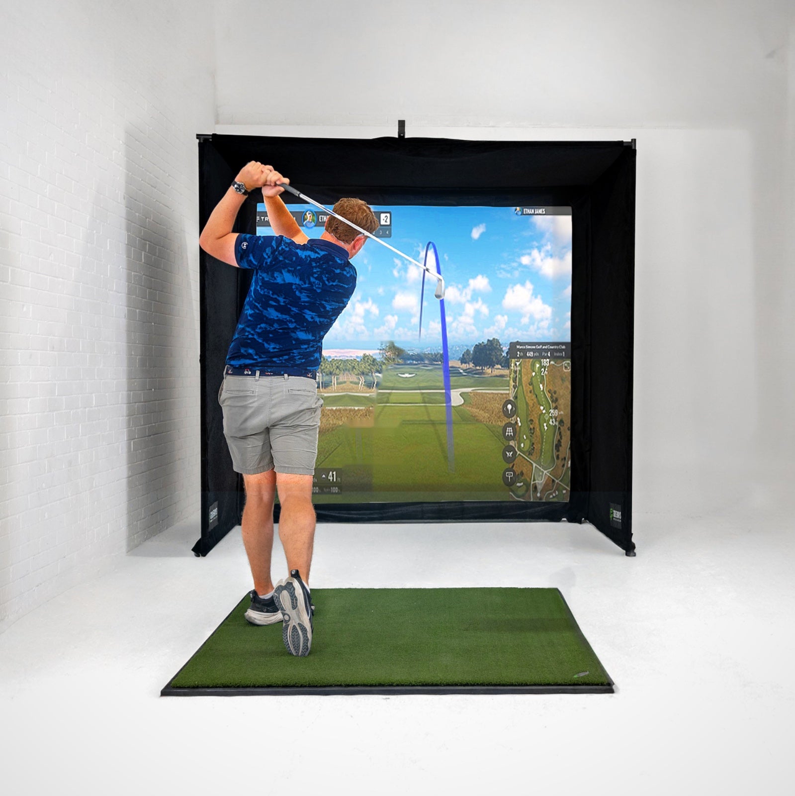 SimBox Golf-Simulator-Gehäuse - 7 Größen